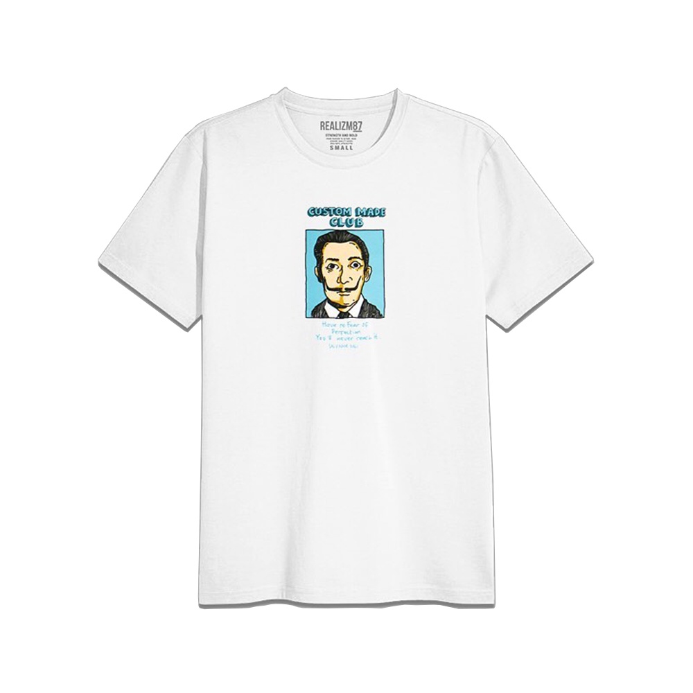 Realizm87 Kaos SALVADOR DALI CMC T-Shirt White