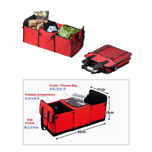 Car Ez Trunk Oragnizer Cooler