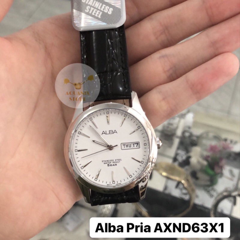 Jam Tangan Alba Pria AXND63 AXND63X1 Original