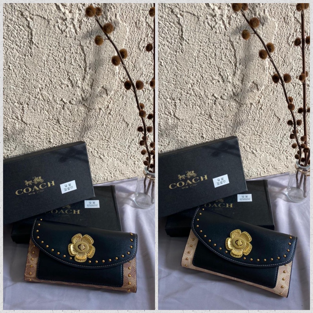 Dompet flower lipat Co parker