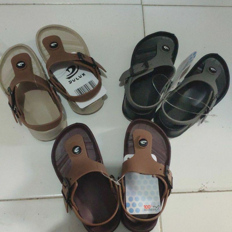 Dulux sandal japit tali keren bayi anak laki2