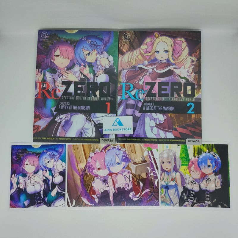[BONUS POSTER] Komik Akasha : Re: Zero, Starting Life in Another World - Tappei Nagatsuki