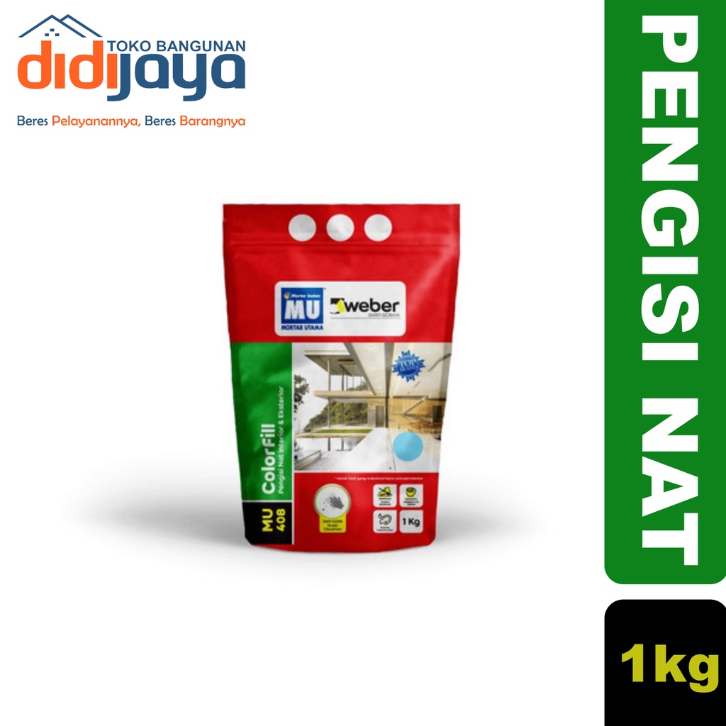 Pengisi Nat Keramik / Granit - MU 408 - Mortar Utama MU 408 Nat Keramik