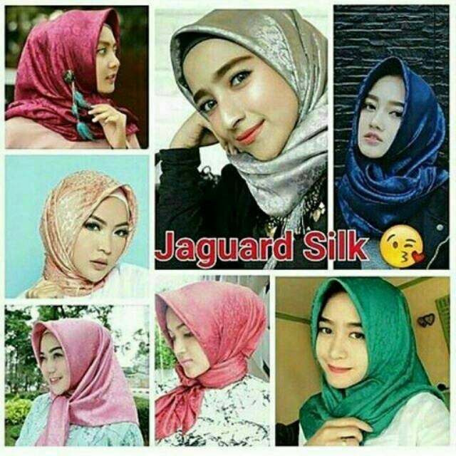 Jilbab jaguar silk
