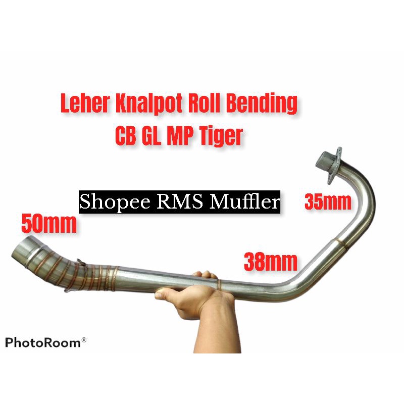 leher Knalpot pipa Knalpot roll bending paten Megapro CB GL Tiger
