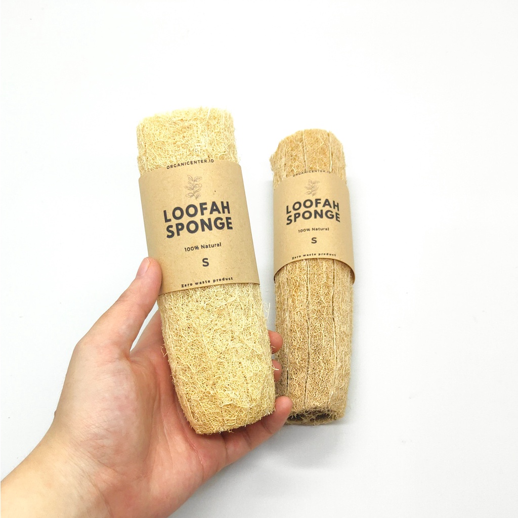 Loofah Sponge / Spons Gambas Natural Alami / Spons Sabut Cuci Piring / Oyong Kering Zero Waste