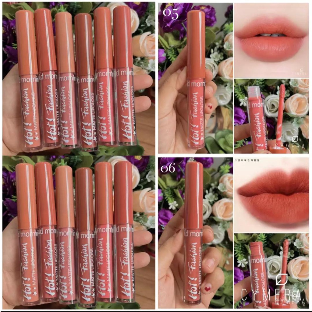 [ECER]HOLD MORNING HL135 NUDE VELVET Waterproof Matte Lipcream