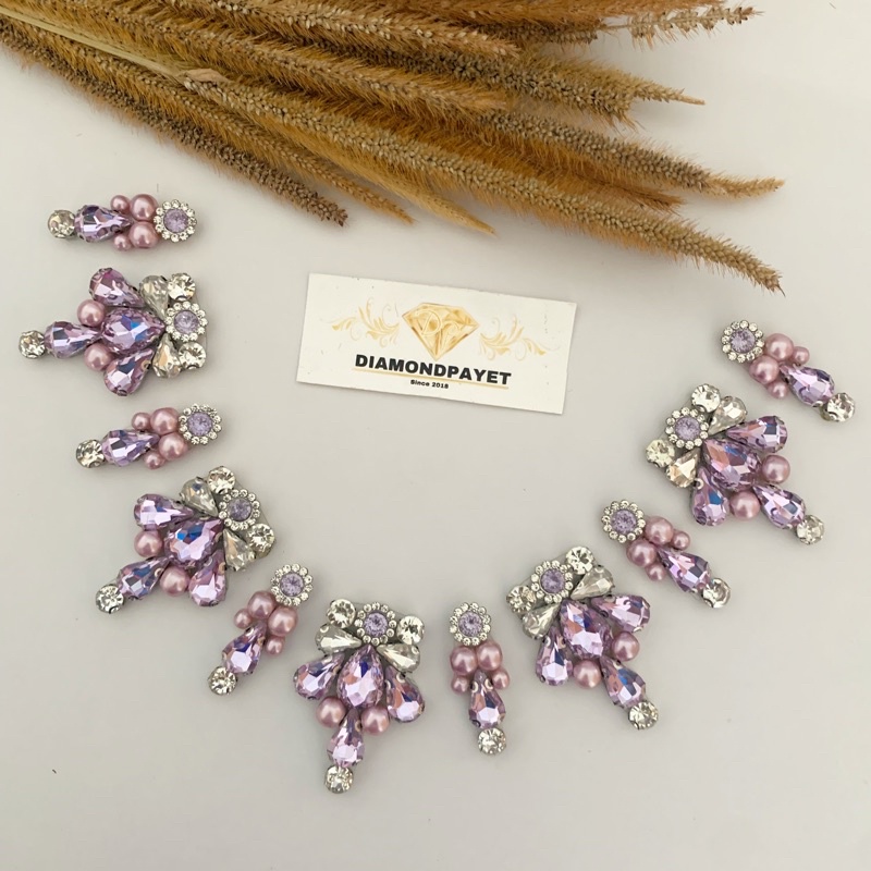 Payet rangkai Leher atau Tabur Hiasan Baju