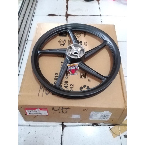 velg pelg veleg peleg velek pelek wheel racing depan honda ABSOLUTE REVO 110 REVO FI BLADE NEW 110 C