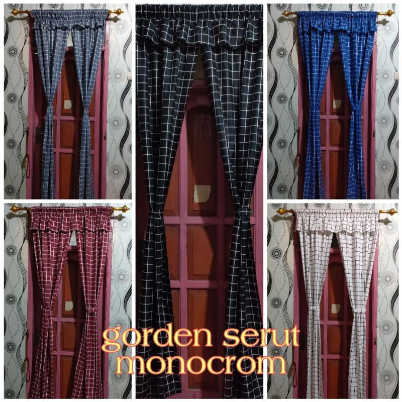 GORDEN SERUT / HORDENG SERUT BELAH TENGAH MONOCROM