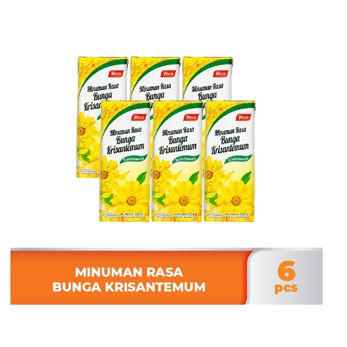 

Yeo's Chrysanthemum Tetrapak 250ml (6 Pcs) / Minuman / Teh / Bunga / Yeos / Yeo's / Soft / Drink / Chrysanthemum