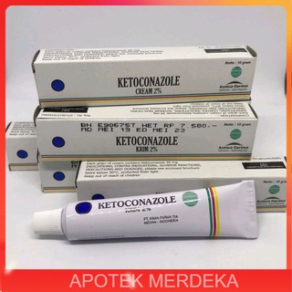 Jual SALEP KETOCONAZOLE 10 Gram Per Tube / KETOKONAZOLE / KETOKONAZOL ...