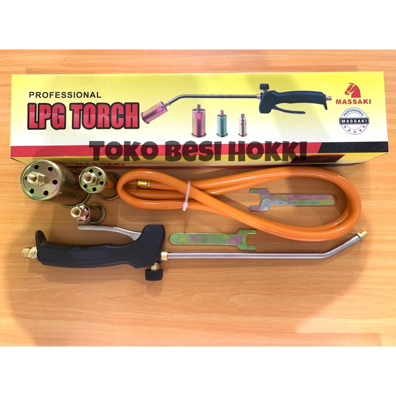 Lpg Torch Massaki / Heating Blow Torch Lpg / Obor Bakar Set Massaki