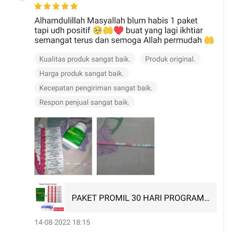 PAKET PROMIL 30 HARI PROGRAM HAMIL 3 STRIP FOLAVIT DAN EVER E BOTOL ASAM FOLAT DAN ANTIOKSIDAN UNTUK PROGRAM KEHAMILAN