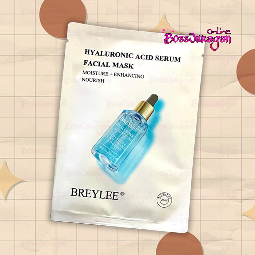 (BOSS) BREYLEE Face Mask (Sheet Mask) | BREYLEE Masker Wajah / BREYLEE Facial Mask