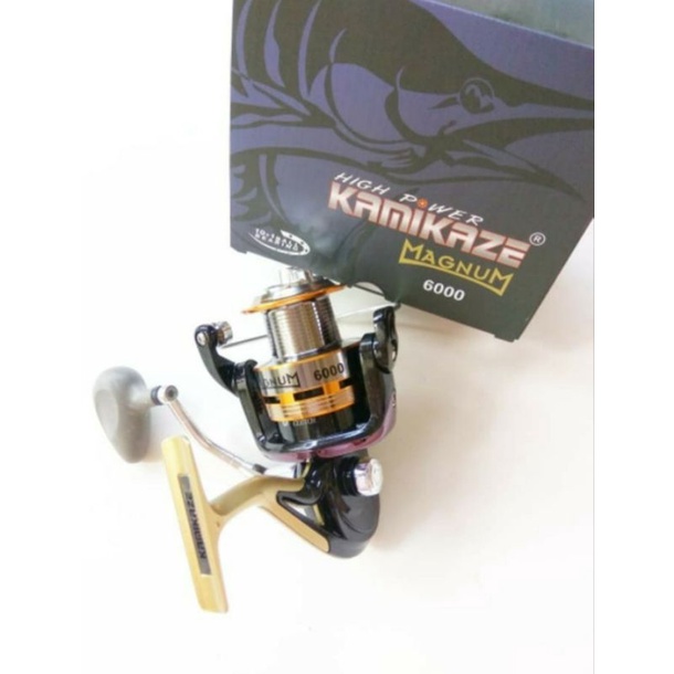 Reel Badak Kamikaze Magnum 6000 10+1BallBearings Murah