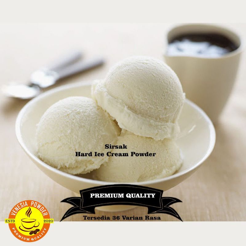 

HARD ICE CREAM RASA SIRSAK TERLARIS 1KG - BUBUK ES KRIM RASA SIRSAK 1KG - BUBUK ES KRIM