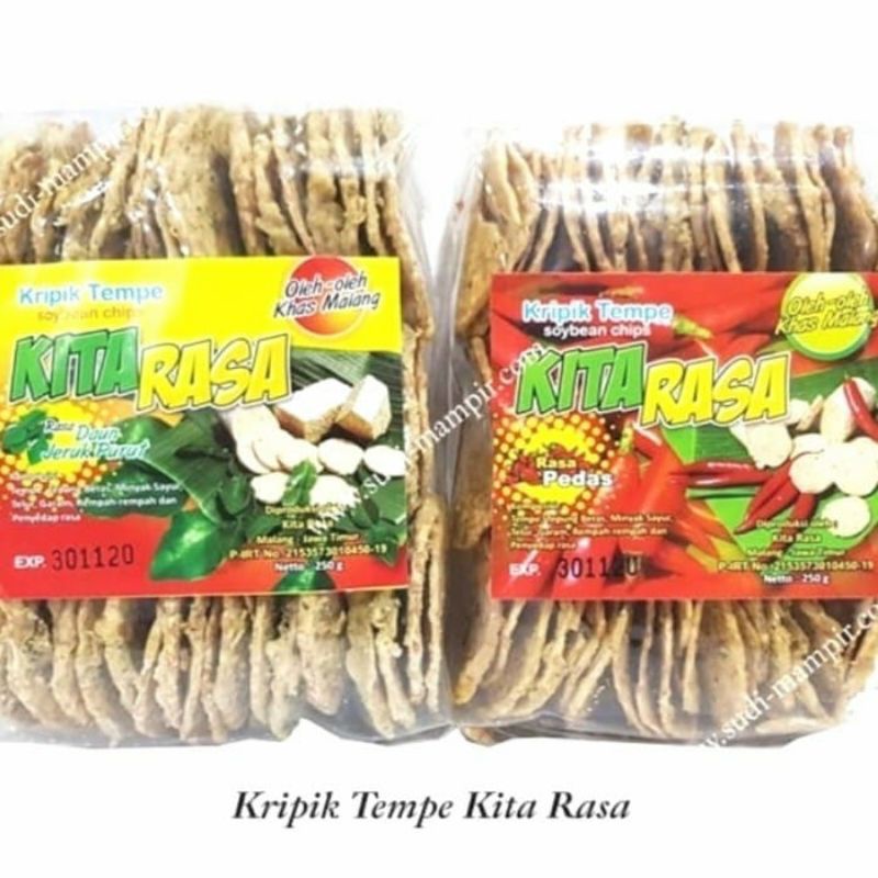 

keripik kripik tempe kita rasa