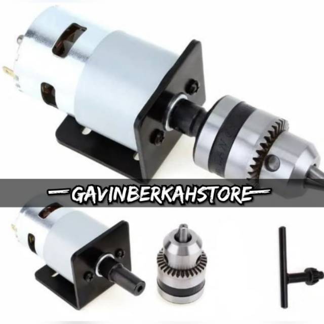 Dinamo Bor Dc775 Rpm9000 plus set drill chuck