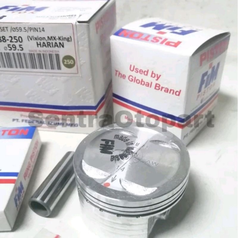 Piston seher kit vixion mx King r15 old oversize 250 fim