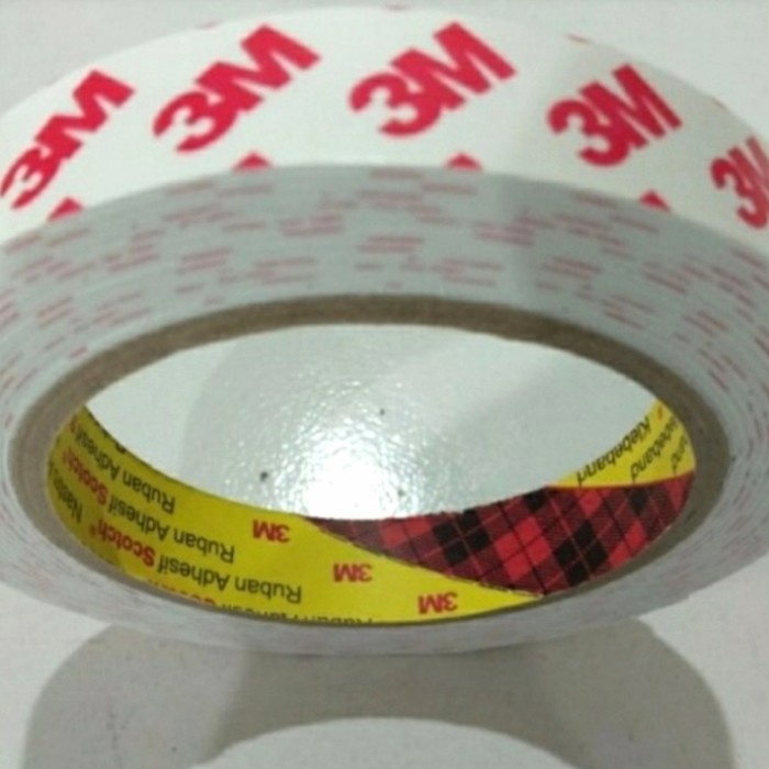 

Trendi 3M Double Tape Putih / Pe Foam Dobel Tape 3M Size 18 Mm X 4 Mtr Diskon