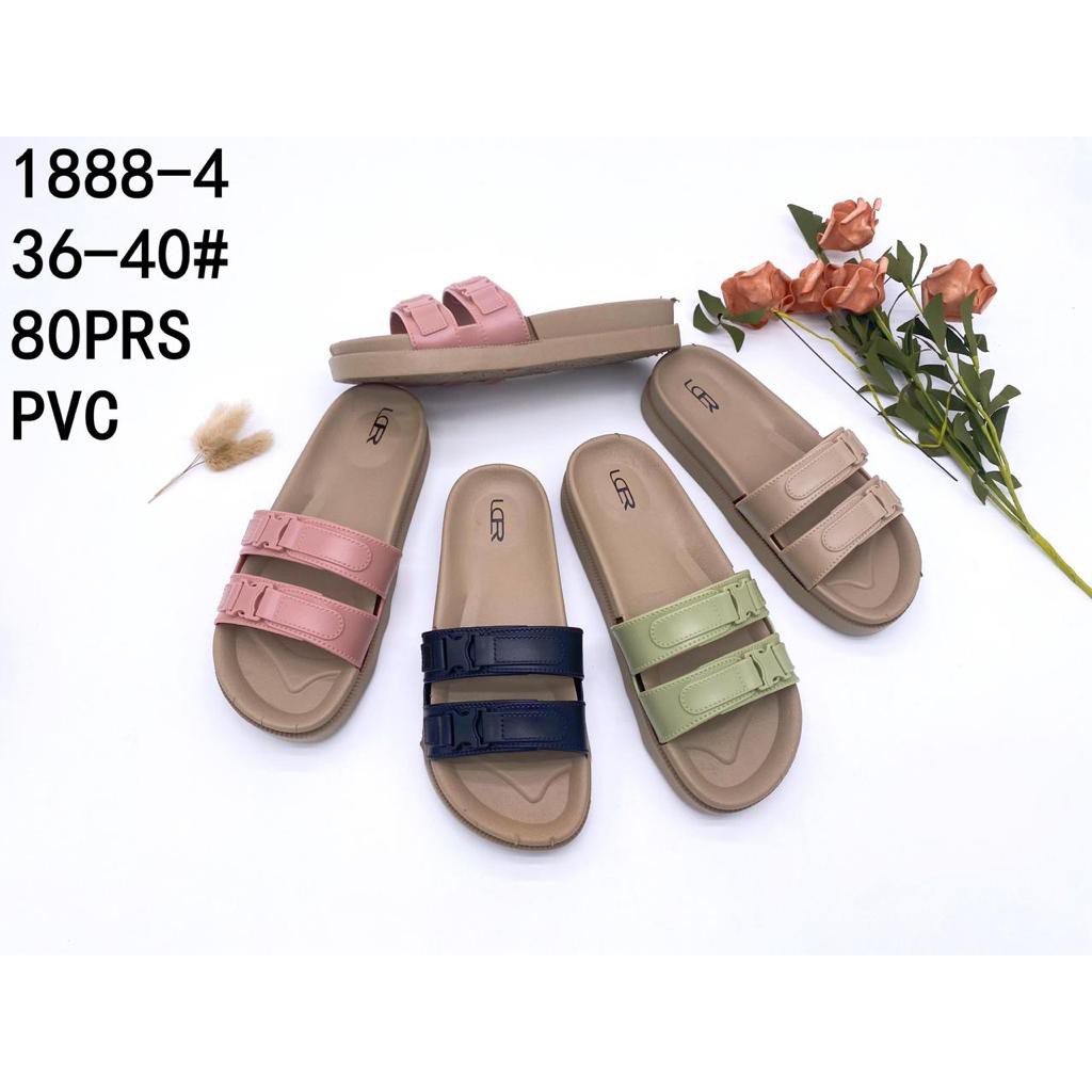 Sandal Slip Wanita Jelly Ban Dua Winola Collection 1888-4