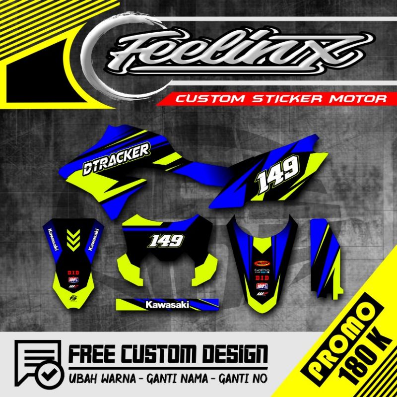 

DECAL DTRACKER STABILO CUSTOM DESAIN