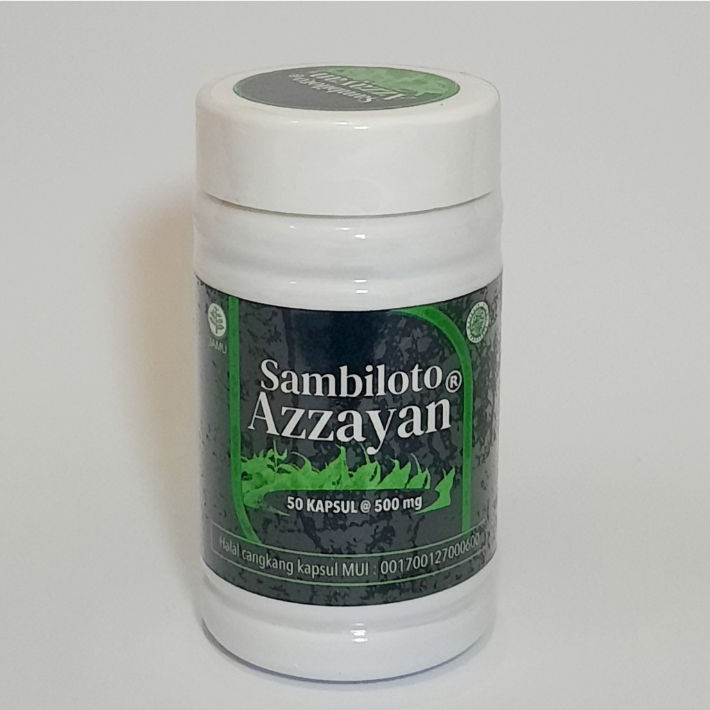 Sambiloto Azzayan Herbal Sambiloto Kapsul Antibiotik Alami