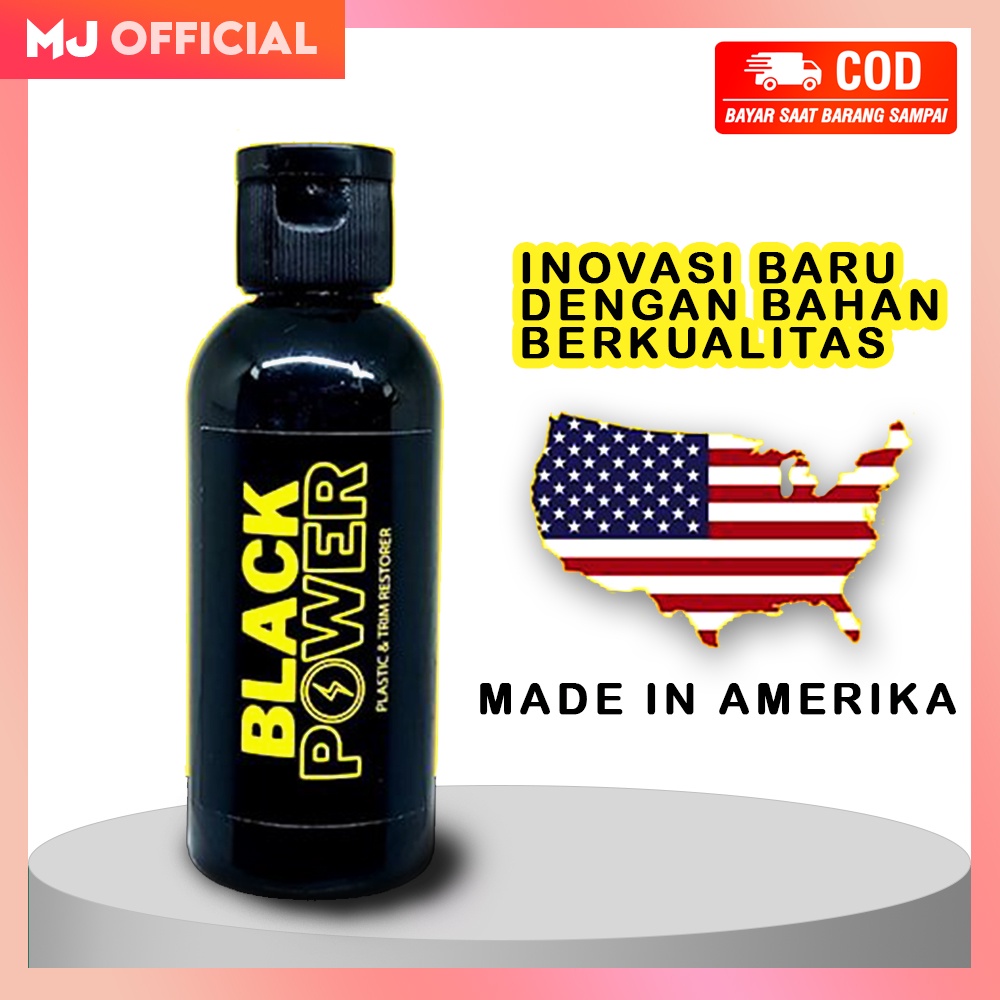 Penghitam Body Motor Mobil Permanen Black Power 30ml