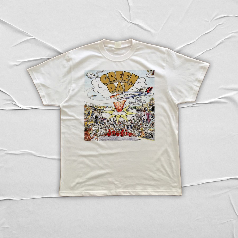 T-SHIRT KAOS BAND GREEN DAY DOOKIE