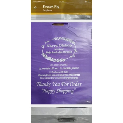 

kantong oval sablon murah