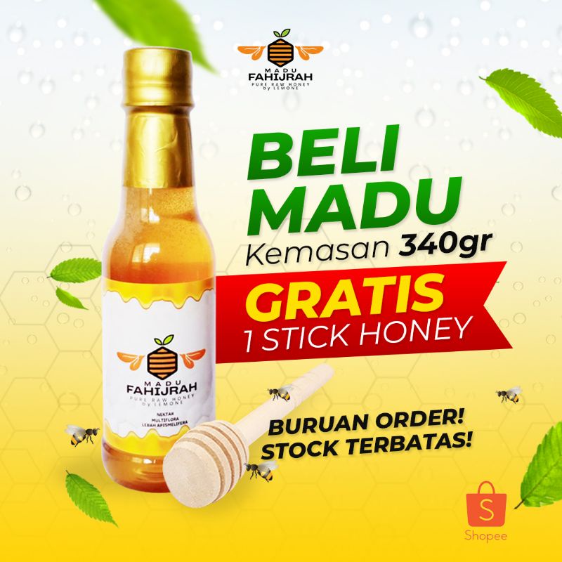 

MADU FAHIJRAH / MADU MURNI ASLI 100% ORIGINAL TANPA CAMPURAN AIR / MADU ALAMI / MADU ASLI / MADU MULTIFLORA