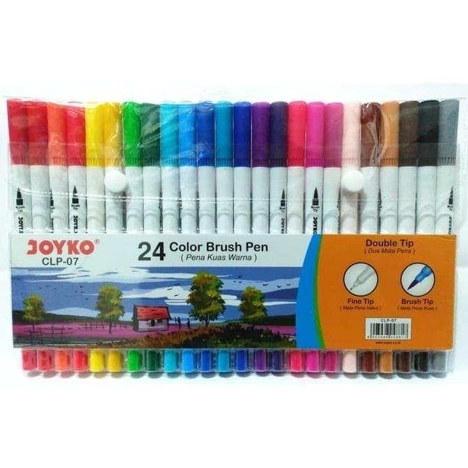 

(BISA COD) Joyko Color Brush Pen Pena Kuas Warna CLP-07 Murah TERMURAH Kode 737