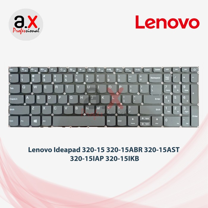Jual Keyboard Lenovo IdeaPad 320-15 320-15ABR - Tombol Power | Shopee ...