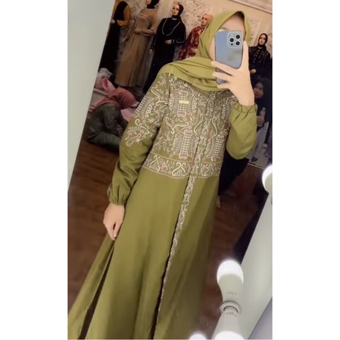 Gamis Bordiran Aceh