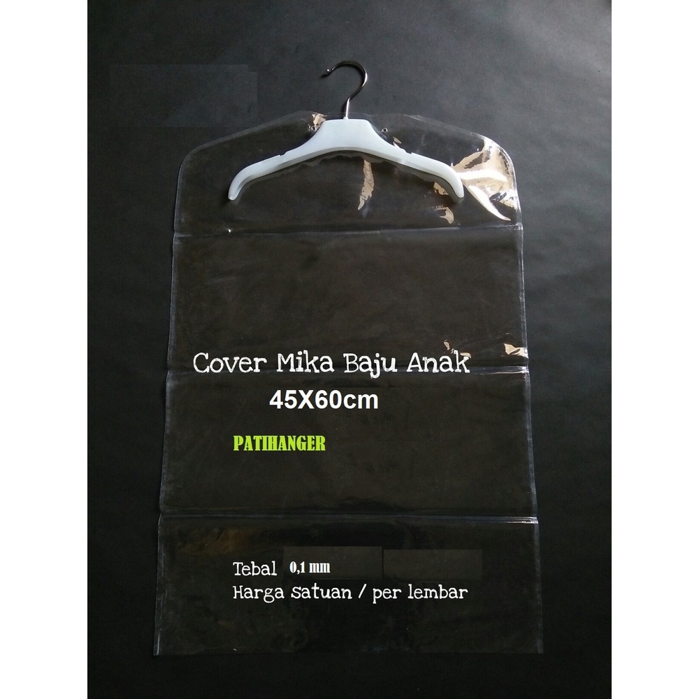 Plastik MIKA Baju 45*60cm Plastik Cover Pelindung Baju