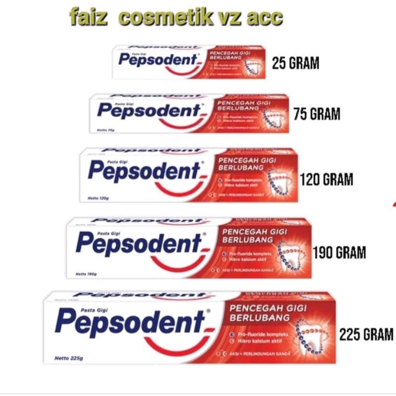 Pepsodent pasta gigi mencegah gigi berlubang