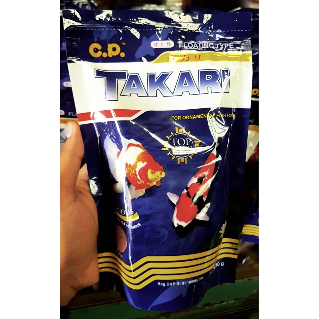 takari makanan ikan