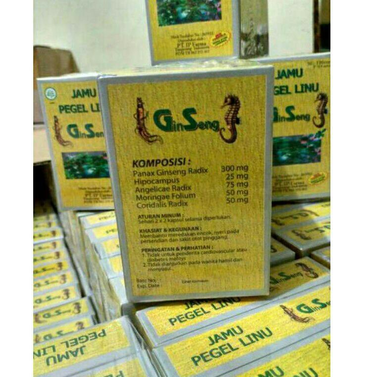 

(R-N-Y✔) JAMU PEGEL LINU GINGSENG di jamin ( Original ) berkualitas