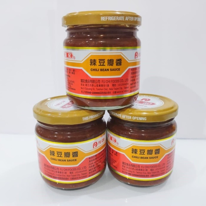 

sambal-aneka- chili bean sauce doubanjiang fu chi chili bean 200 gr -aneka-sambal.