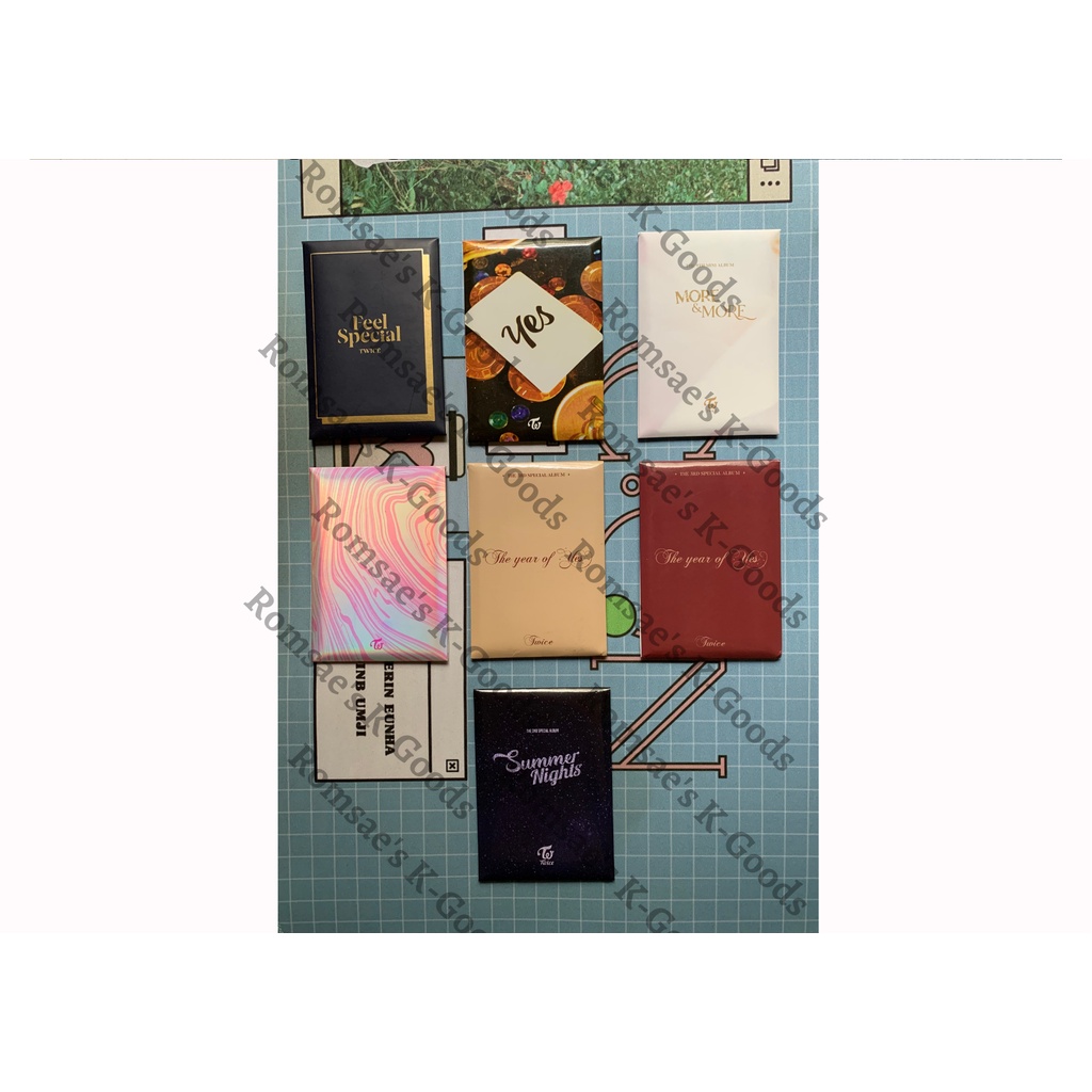 Twice Photocard Benefit - Complete Set PC (Pre-Order / PO Benefit)