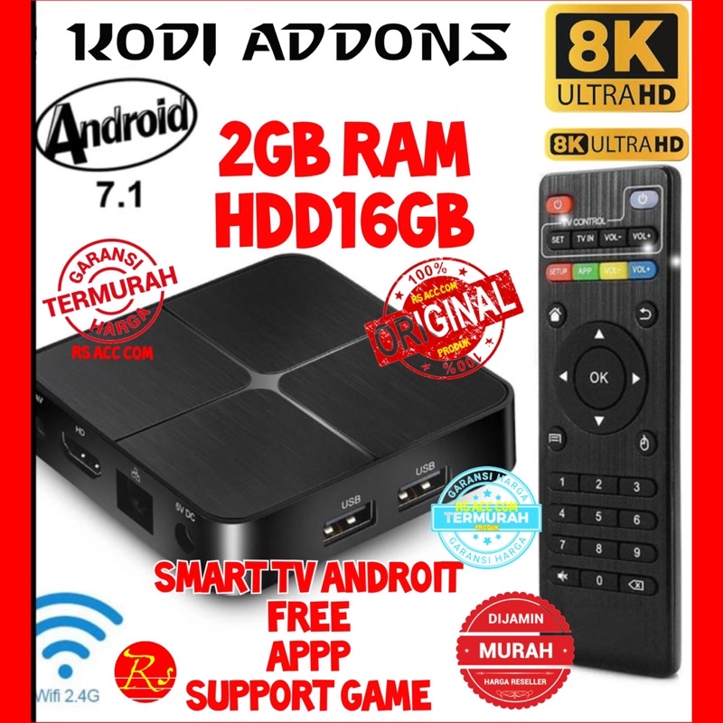 kodi Addons Smart Tv Box Androit Support all apps game Premium Channel Original