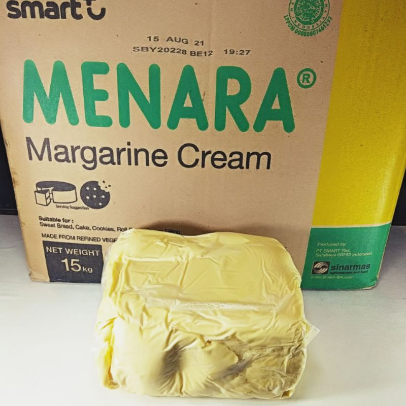 

Menara Margarine Cream Karton 15Kg [GoSend / Shopee Instant ONLY]