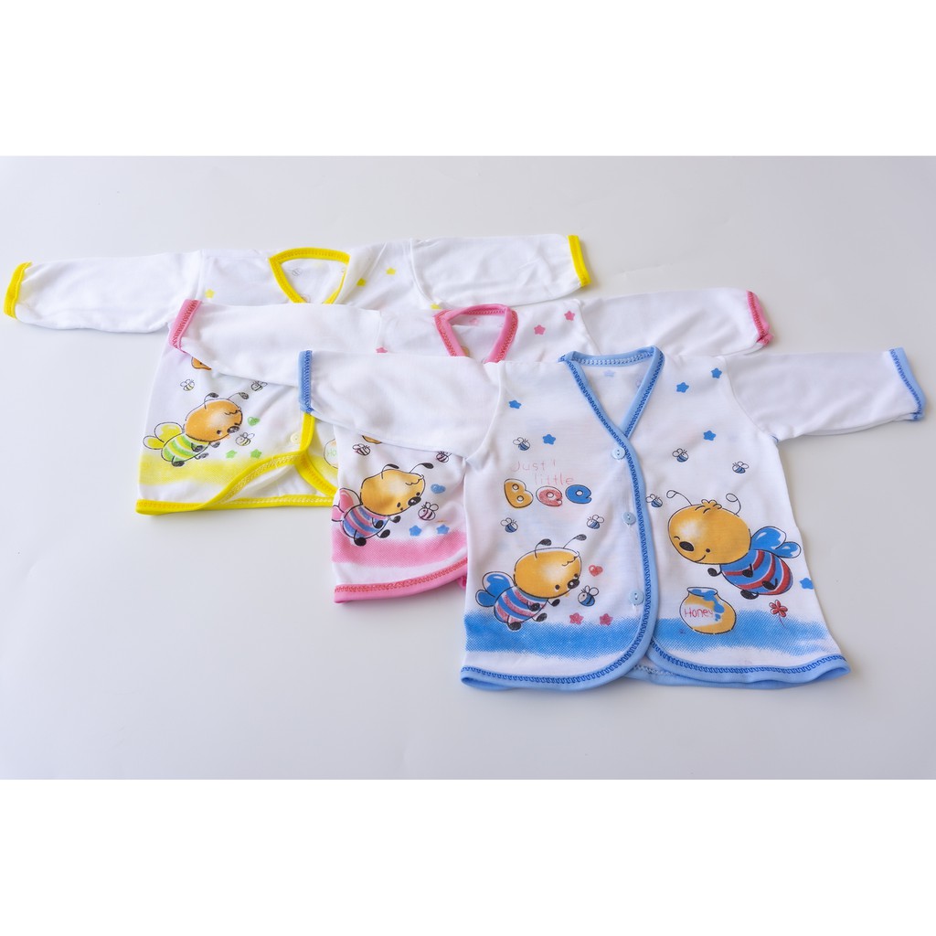 3Pcs Baju Bayi lengan Panjang newborn baju Panjang