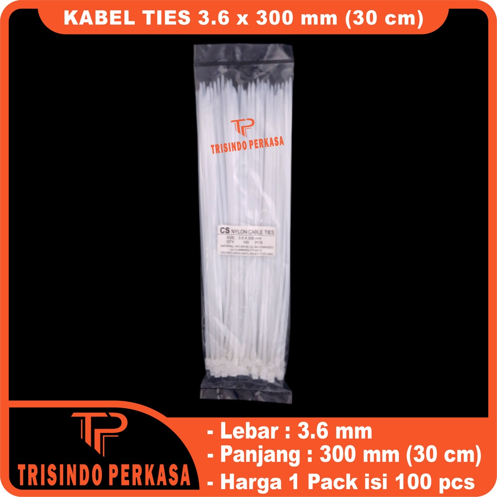 Kabel Ties Cable Tie 3.6 x 300mm (30cm)