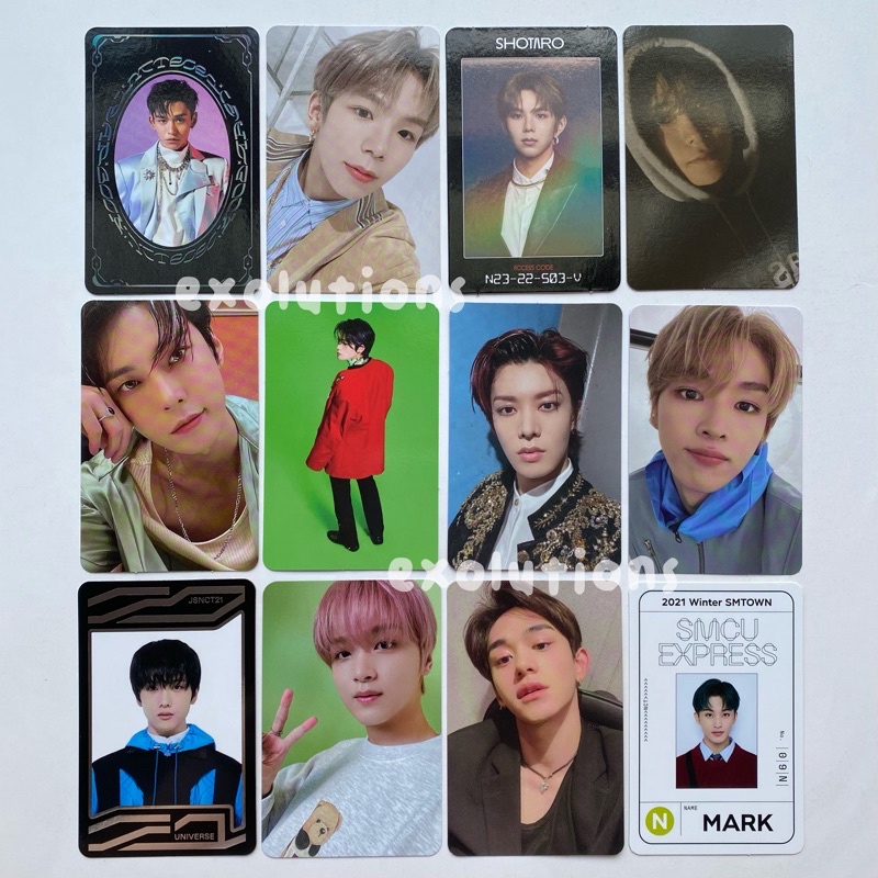 NCT Official Photocard [BACA DESC‼️] PC Lucas Shotaro Jaehyun Doyoung Yuta Sungchan Jisung Haechan L