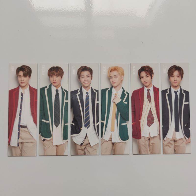 bookmark back to school b2s 2019 nct dream renjun jeno haechan jaemin chenle jisung