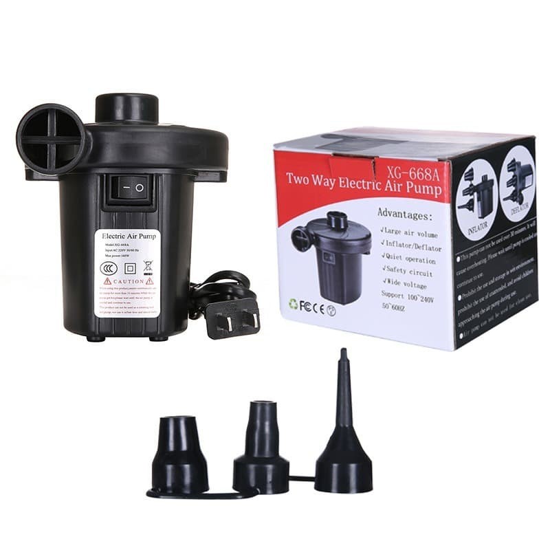 TWO WAY ELECTRIC AIR PUMP XG-668A / KS021