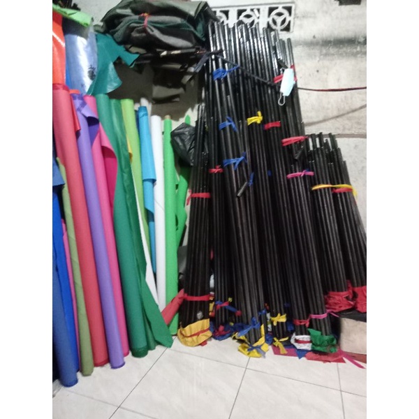 rangka tenda cafe 2x2 bongkar pasang.