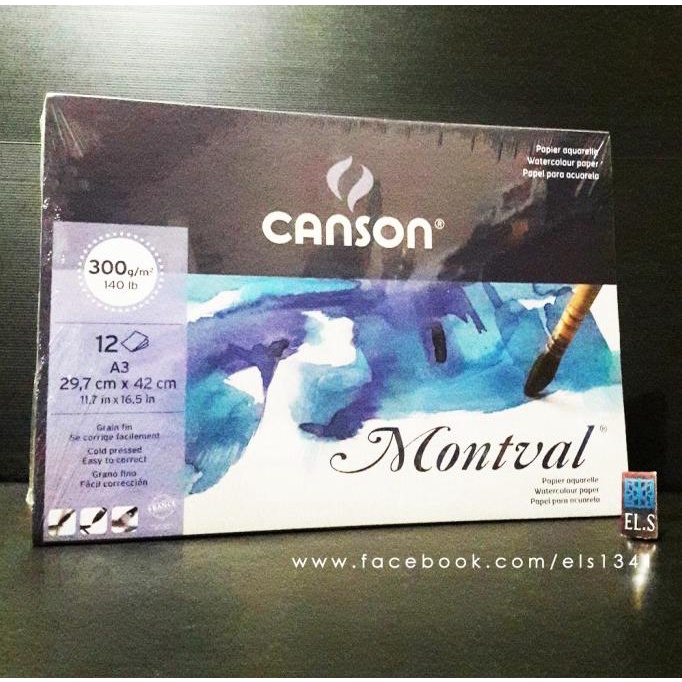 

Canson Montval Aquarelle A3